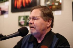 Wayne closeup singing